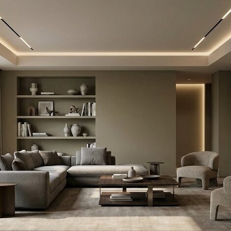 Montage LED-Trockenbauprofile