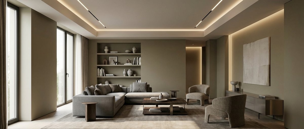 Montage LED-Trockenbauprofile