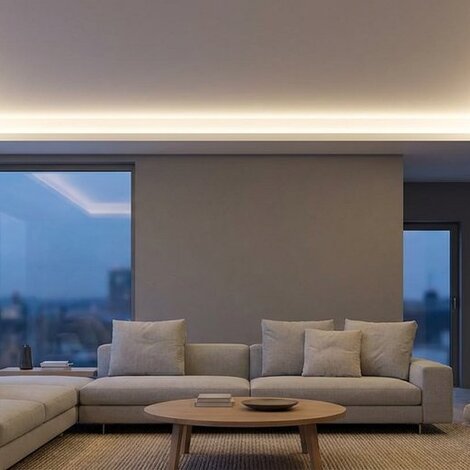 Homogene LED-Beleuchtung