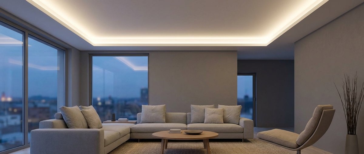 Homogene LED-Beleuchtung