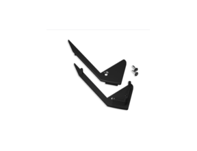 Endkappen-Set 2 Stück B12 SCHWARZ Treppenprofil Aluminium