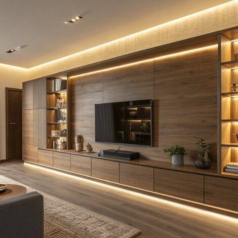 LED Streifen kombinieren mit Holz