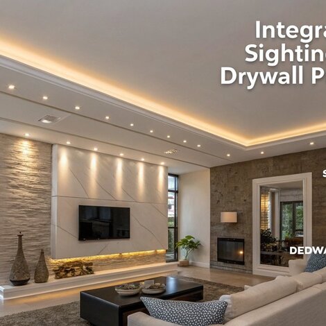 LED Profil verspachteln