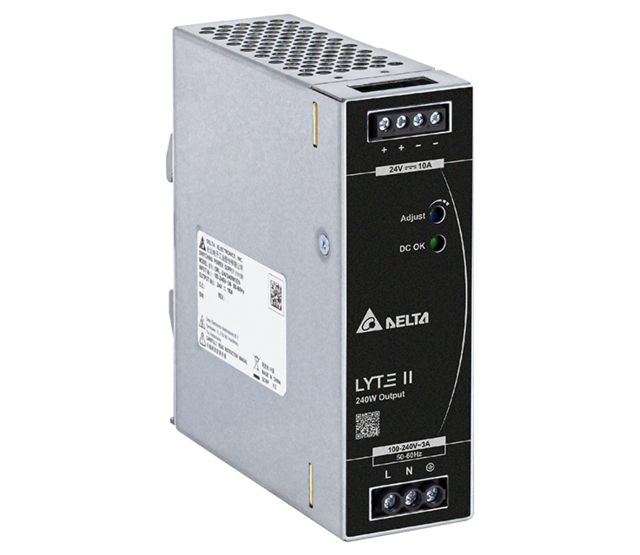 Delta Hutschienen-Netzteil 24 V, 120 W, 5 A – DRL-24V120W1EN