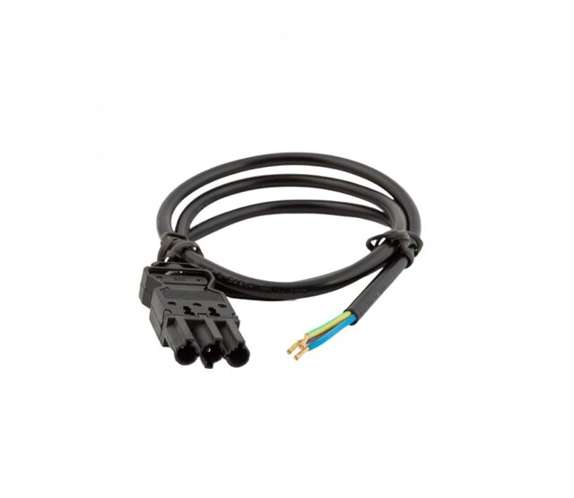 GST18/3 Stecker mit 30 cm Kabel und abisolierten Aderenden