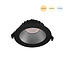 Tronix LED Tronix LED-Downlight Ø145 mm, schwarz, 11 W, 3-CCT – ohne Treiber