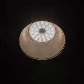 Tronix LED-Downlight Ø145 mm, schwarz, 11 W, 3-CCT – ohne Treiber