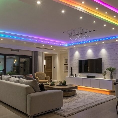 RGBW LED-Streifen 50m