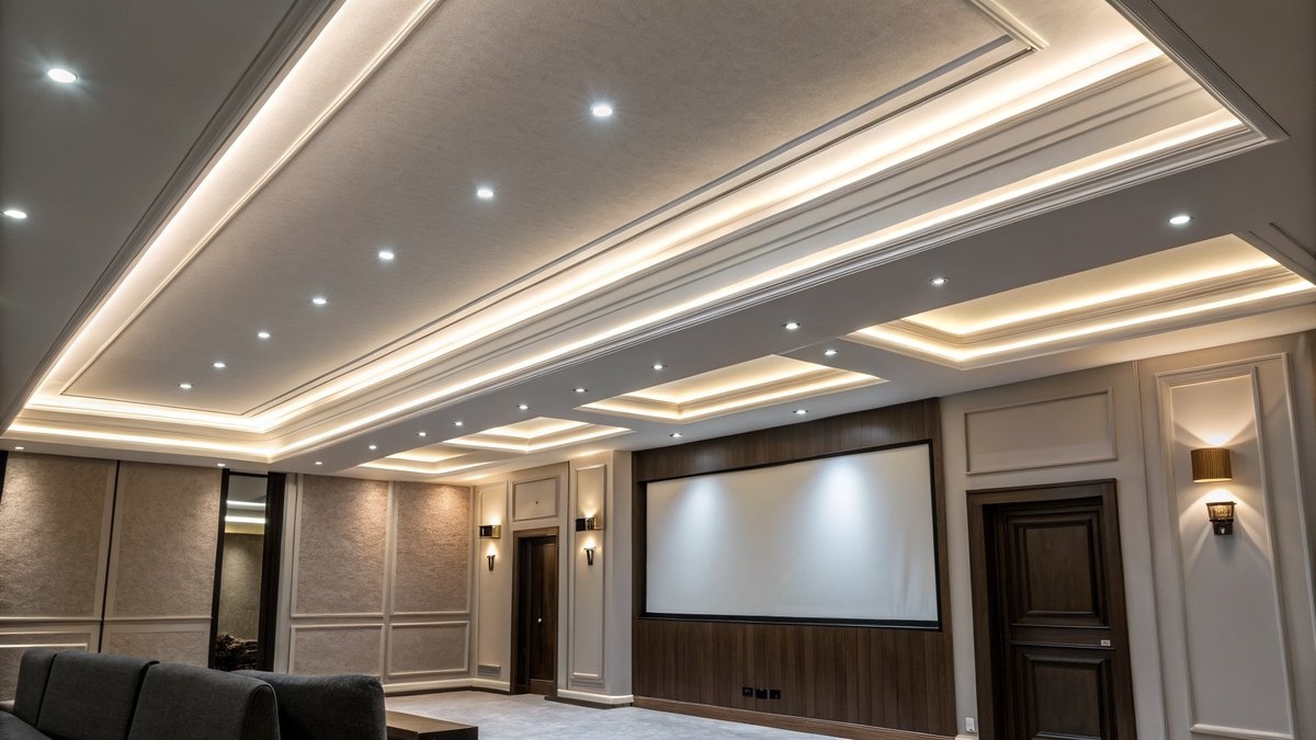 LED-Trockenbauprofil Voute