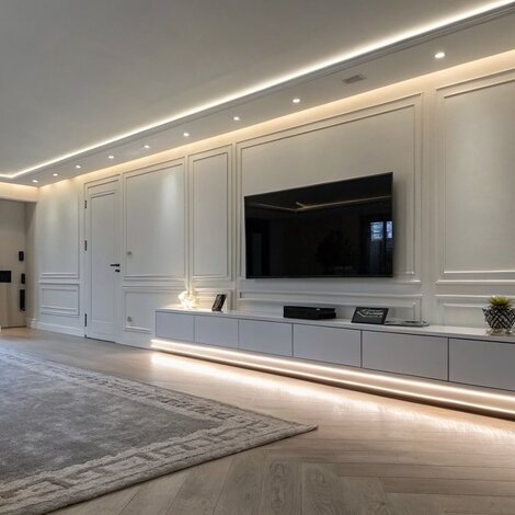 LED-Trockenbauprofil Sockelleiste