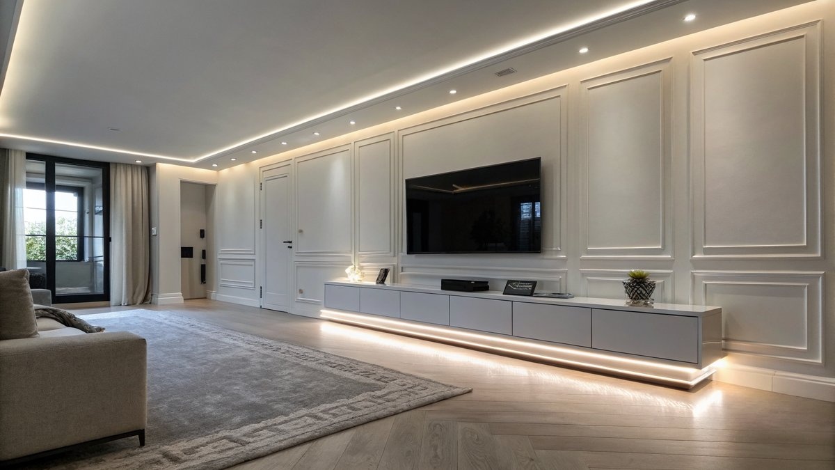 LED-Trockenbauprofil Sockelleiste