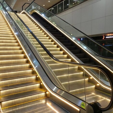 LED-Streifen Rolltreppe