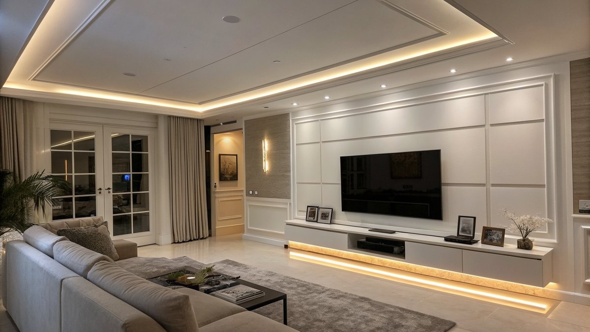 LED-Streifen Rigipsplatten