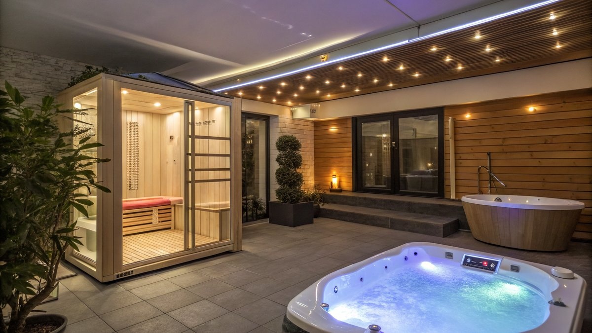 LED-Beleuchtung Wellness