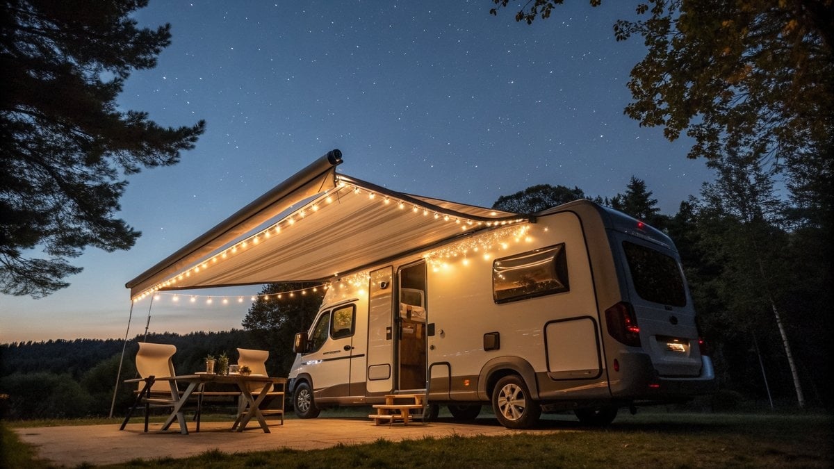 LED-Beleuchtung Markise Wohnmobil