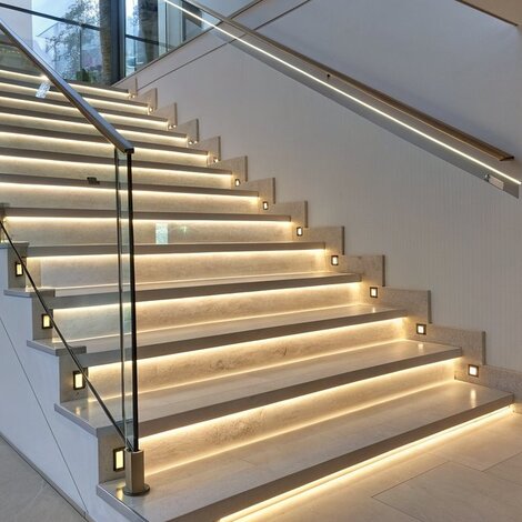 LED Streifen für Treppen