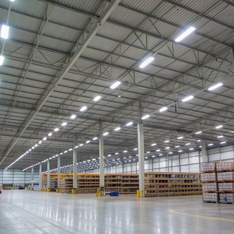 Lagerhalle LED Beleuchtung