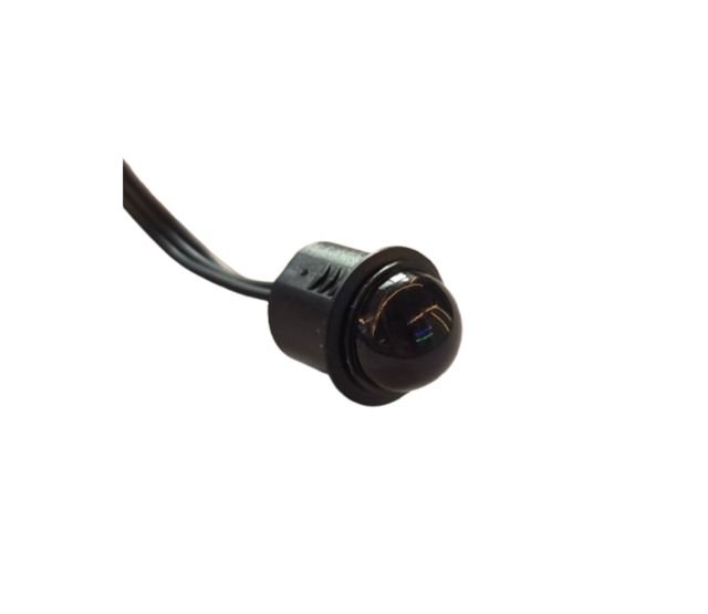 Mini LED PIR Bewegungsmelder - Schwarz - 14 mm - SPIR006A - Energieeffizienter Sensor mit Infrarot-Technologie für präzise Bewegungserkennung, ideal für Innen- und Außenbereiche