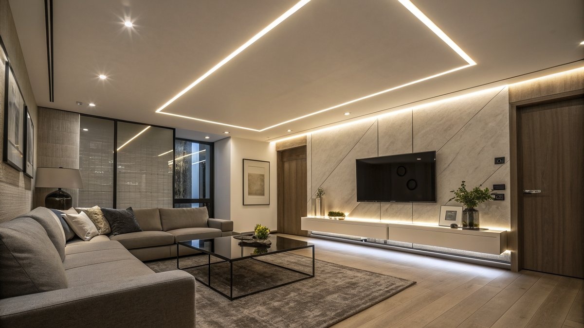 45 Grad LED Streifen Profil