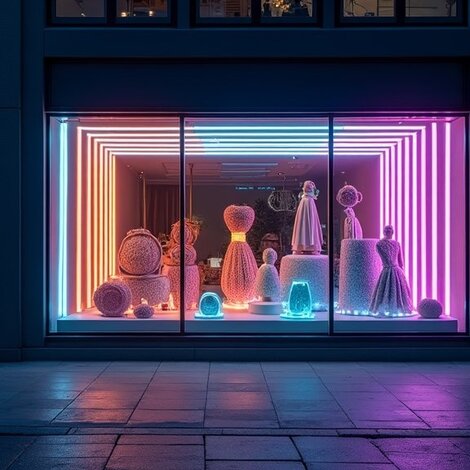 LED Streifen für in einem Schaufenster