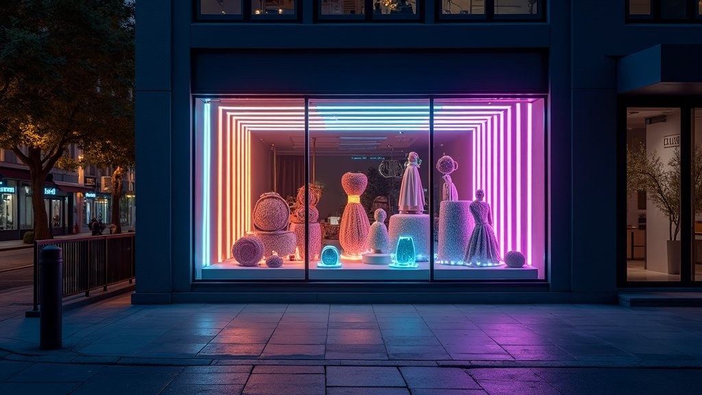 LED Streifen für in einem Schaufenster