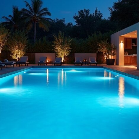 LED Streifen für Schwimmbäder
