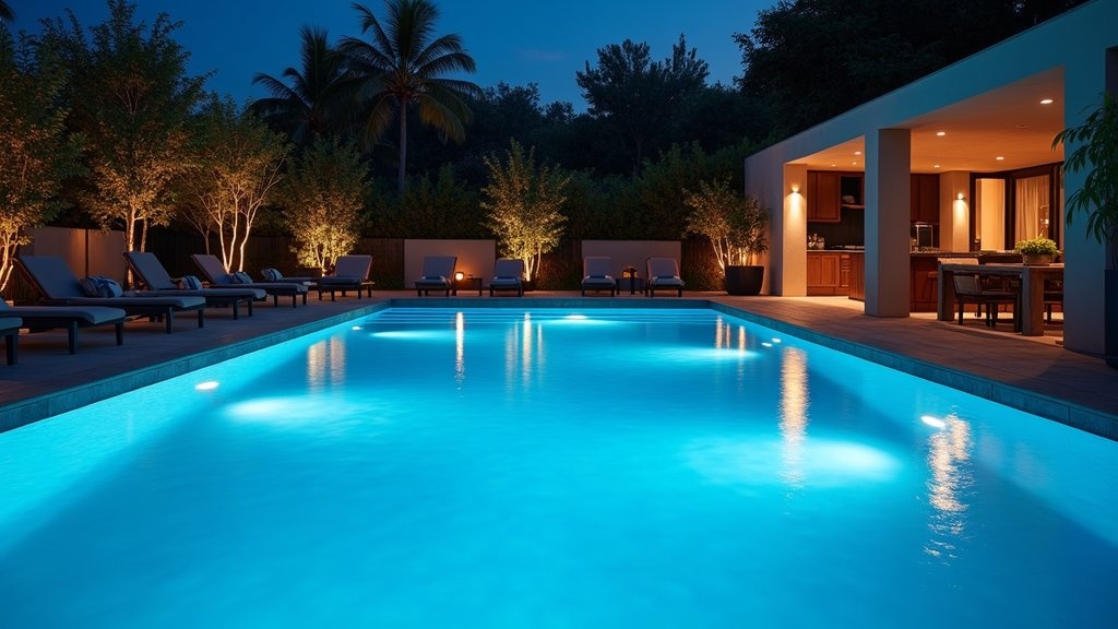 LED Streifen für Schwimmbäder