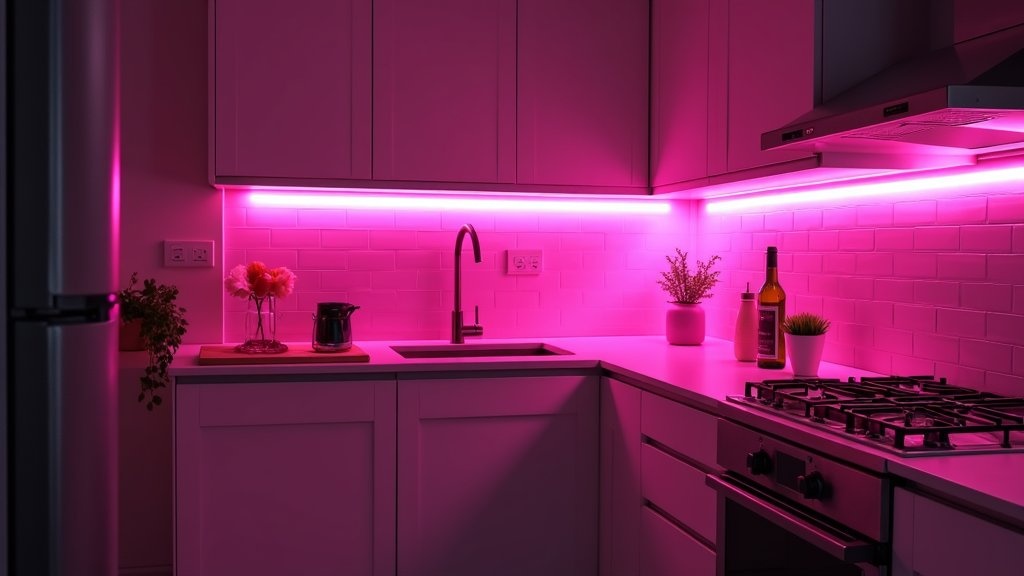 LED-Streifen Pink