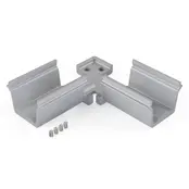 XL340 LED-Profil-Eckverbinder 90° in Silber, Weiß oder Schwarz
