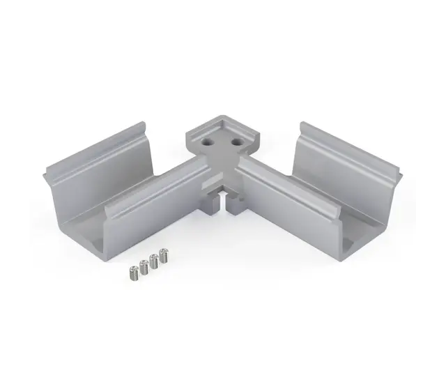 XL340 LED-Profil-Eckverbinder 90° in Silber, Weiß oder Schwarz
