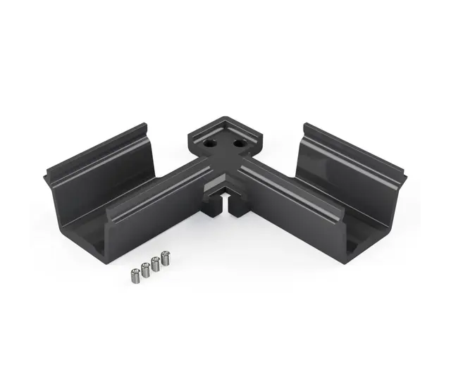 XL340 LED-Profil-Eckverbinder 90° in Silber, Weiß oder Schwarz