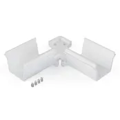 LED-Profil Eckverbinder 90° für XL340ALU, XL340WIT, XL340ZWART – Präzise Verbindung für LED-Streifenprofile, 340 mm, Aluminium, Weiß, Schwarz – Technische Kompatibilität für professionelle LED-Installationen