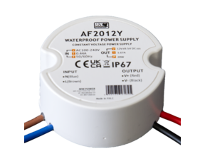 Wandsteckdose Mini LED-Netzteil 15 Watt 12 Volt 1,25 Ampere – IP67 wasserdicht – AF1512Y