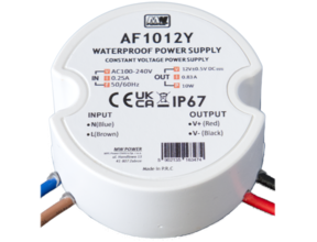 Wandsteckdose Mini LED-Netzteil 30 Watt 12 Volt 2,5 Ampere – IP67 wasserdicht – AF3012Y