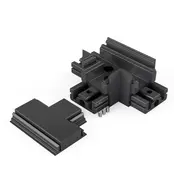 T‑Verbinder für LED Alu Profil XL306 – T‑Kreuzverbinder in Alu‑Silber, Weiß oder Schwarz