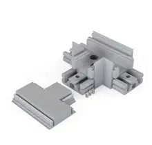 T‑Verbinder für LED Alu Profil XL306 – T‑Kreuzverbinder in Alu‑Silber, Weiß oder Schwarz