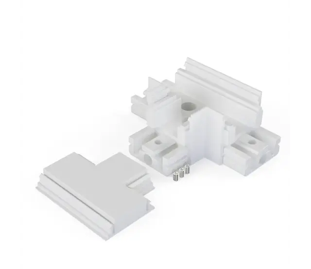 T‑Verbinder für LED Alu Profil XL306 – T‑Kreuzverbinder in Alu‑Silber, Weiß oder Schwarz