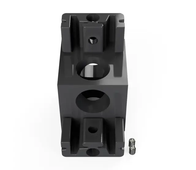 Inneneckverbinder 90° für LED Alu Profil XL306 – Innenwinkel‑Verbinder in Alu‑Silber, Weiß oder Schwarz