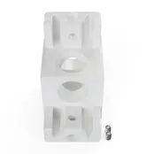 90°-Inneneckverbinder für XL306 LED-Profile – Silber, Weiß oder Schwarz