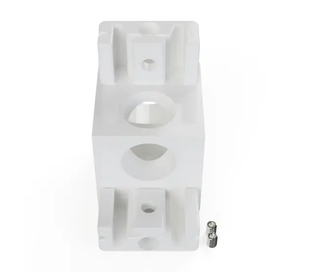 Inneneckverbinder 90° für LED Alu Profil XL306 – Innenwinkel‑Verbinder in Alu‑Silber, Weiß oder Schwarz