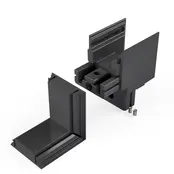 Außeneckverbinder 90° für LED Alu Profil XL306 – Außenwinkel‑Verbinder in Alu‑Silber, Weiß oder Schwarz