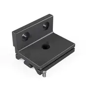 Seitliche Wandhalterung für LED Alu Profil XL306 – Wandmontage mit Lichtaustritt nach unten