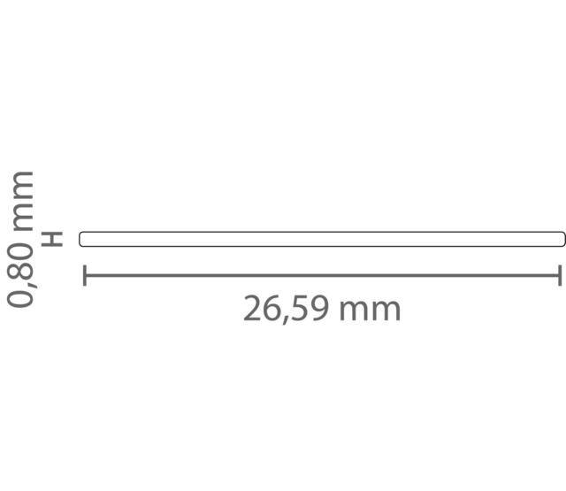 LED Eckprofil C33ALU – 45°, 2 m, mit runder oder flacher Klick-Abdeckung | Für LED Streifen bis 15 mm