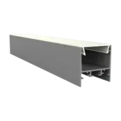 XL306ALU LED-Profil, 3 Meter, 30 × 30,92 mm mit opaler Abdeckung