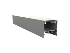 LED-Aluminiumprofil XL306ALU, 3 m, mit opaler Klickabdeckung