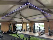 XL306ALU LED-Profil, 3 Meter, 30 × 30,92 mm mit opaler Abdeckung