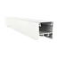 Harmony Profiles XL306WEISS LED-Profil, 3 Meter, 30 × 30,92 mm mit opaler Abdeckung