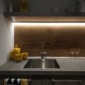 LED-Aufbauprofil 318WEISS, 3 Meter – mit oder ohne opale Abdeckung