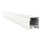 LED-Aufbauprofil 318WEISS, 3 Meter – mit oder ohne opale Abdeckung