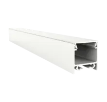 LED-Aufbauprofil 318WEISS, 3 Meter – mit oder ohne opale Abdeckung